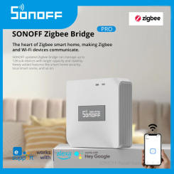 SONOFF ZB Bridge-P Zigbee 3.0 Gateway HUB WiFi Smart Home Bridge Remote Control Support Smart Scene Works With Alexa Google Home
