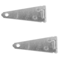 2 Pcs Barrier Fence Door Hinge Gate Kit for Wooden Hardware Heavy Strap Strong Hinges Duty