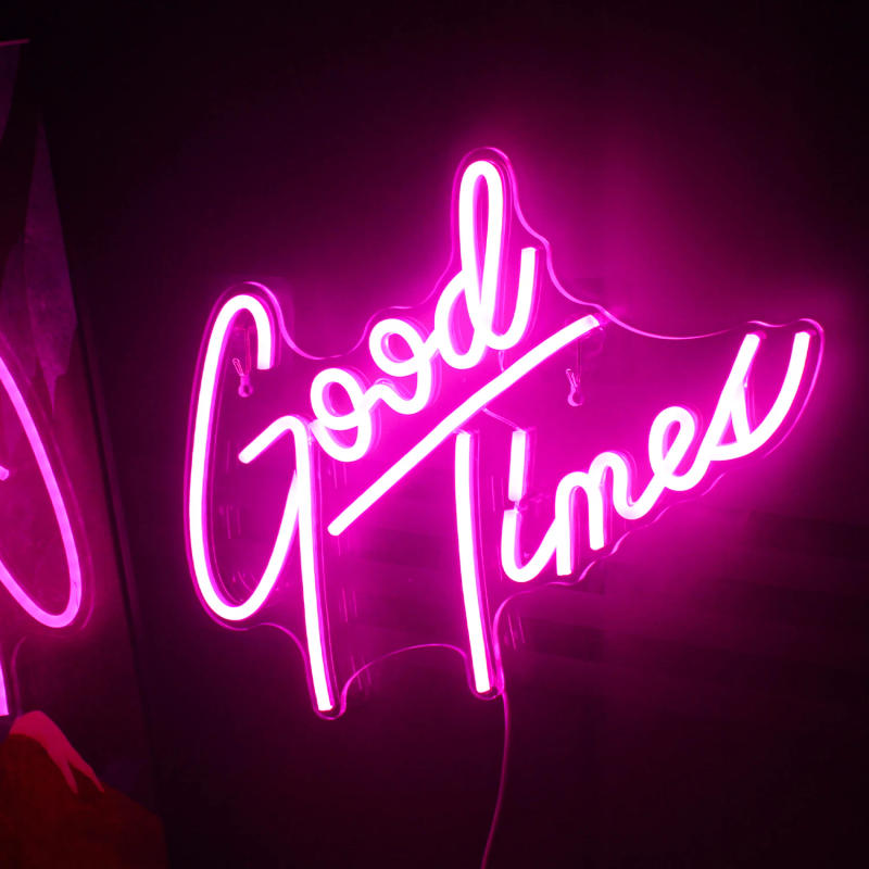 Description Picture 5 of itemGood Time Neon Sign Bedroom Decoration Led Lighting Festival Wedding Party Neon Light Home Restauran Art Decor Gift for Gamer