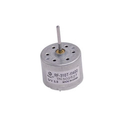 RF-310T-11400 D/V5.9 Micro 24mm 310 Motor DC 2.5V-6V Mini Round Spindle Motor 17mm Long Shaft for Audio CD DVD Player Toy Model