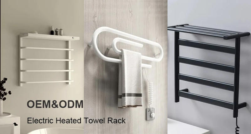 Description Picture 2 of itemSANIPRO Wall Mounted Radiator Hydronic Heated Warm Drying Towel Warmer Machine Electric Heating Towel Ladder Rack