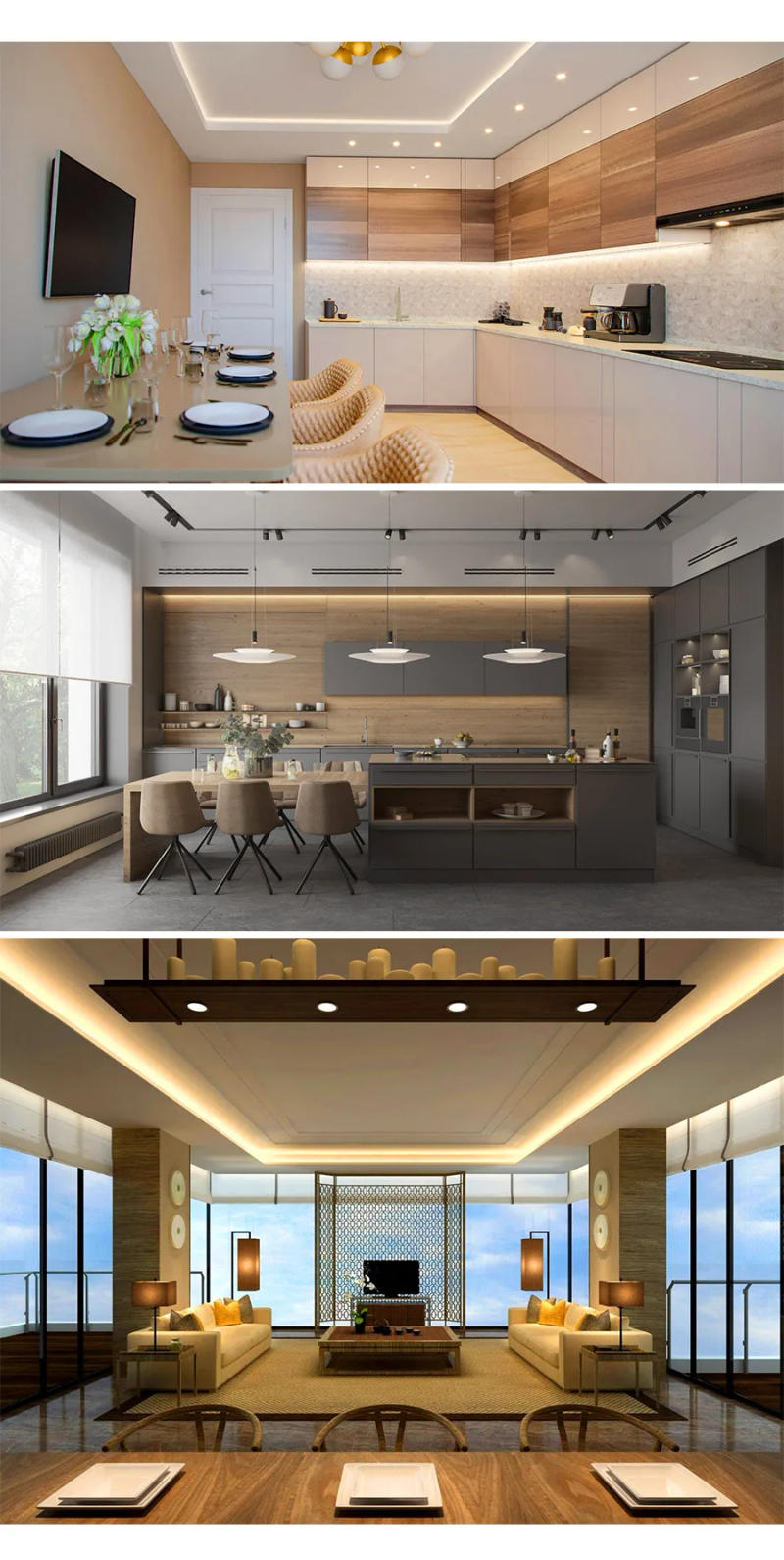 Description Picture 5 of itemTuya Zigbee WiFi CCT COB LED Strip Light Kit 5mm 10mm 2700-6500K Dimmable Bicolor LED Flexible Tape Support Alexa Smart Life