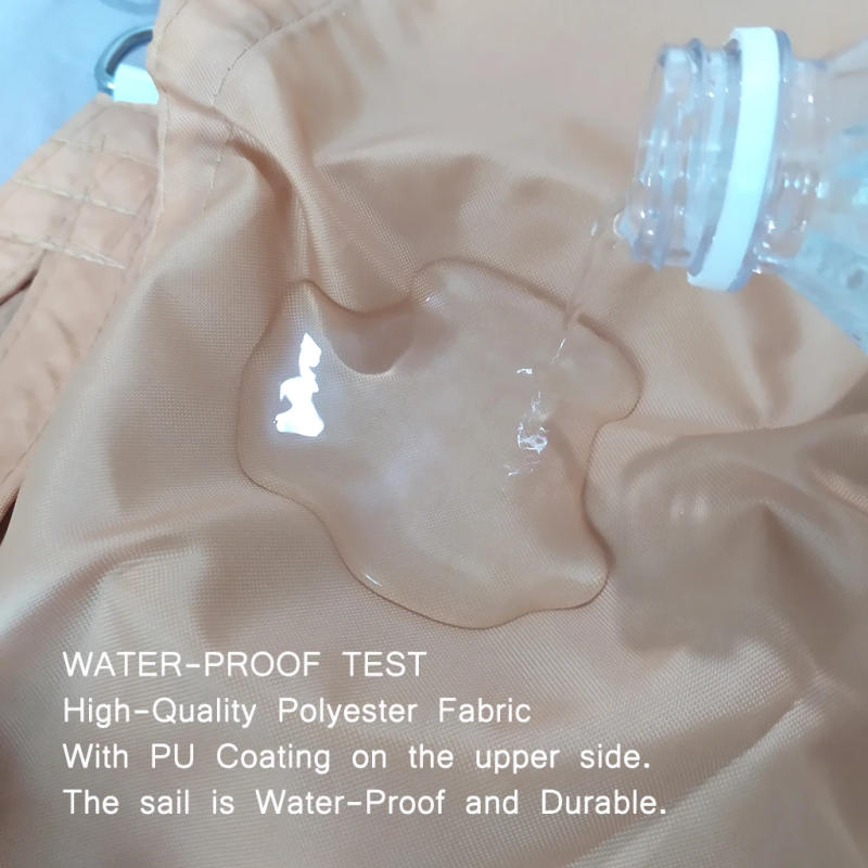 Description Picture 3 of item420D Shading Sail Triangle Tarp,Garden Shade Sail Awnings,Outdoor Waterproof Sunshade for Balcony Patio Pool Camping