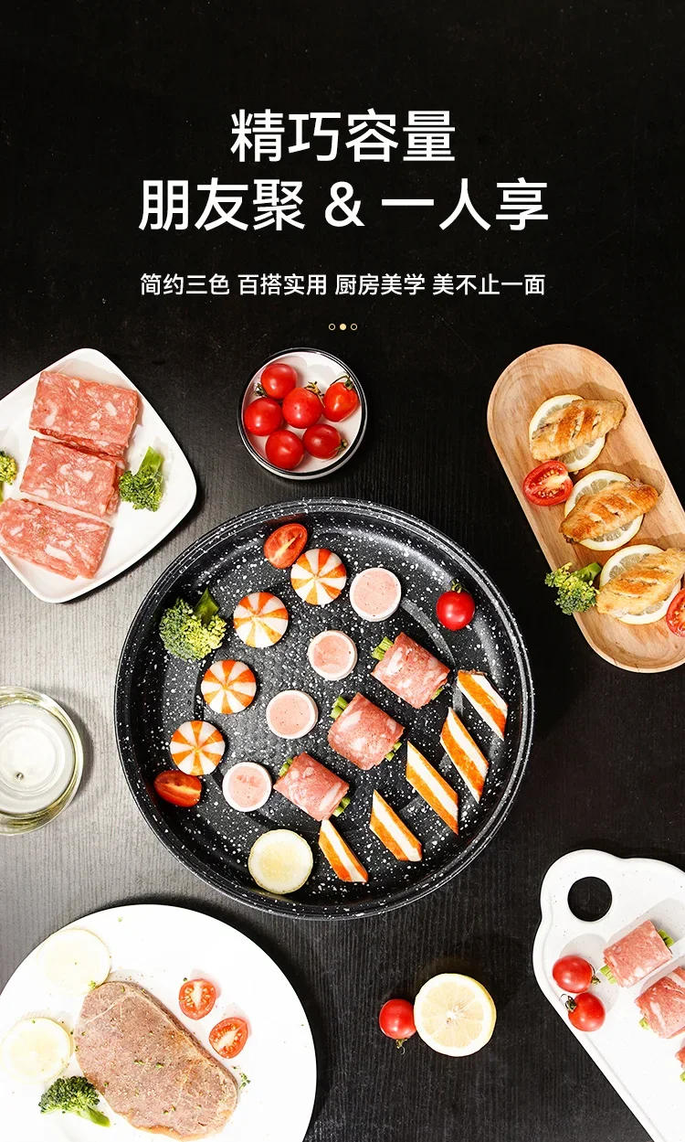 Description Picture 6 of item220V Electric Griddle & Grill Combo: All-in-One Meat Grilling Machine for Home