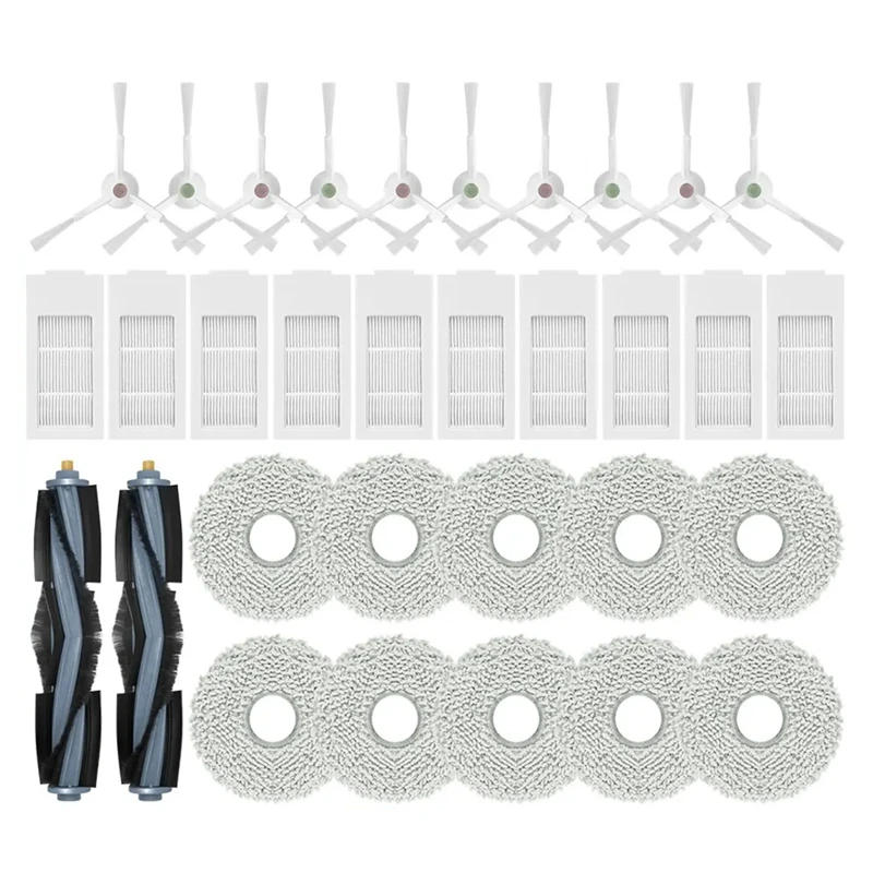 Description Picture 2 of itemA98G-For Yeedi Floor 3 Station Robot Vacuum Cleaner Spare Parts Accessories Main Side Brush Mop Cloth