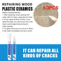 1/3PCS Tile Marker Waterproof Grout Pen Repair Marker Wall Seam Pen For Tile Floor Bathroom Quick White Grout