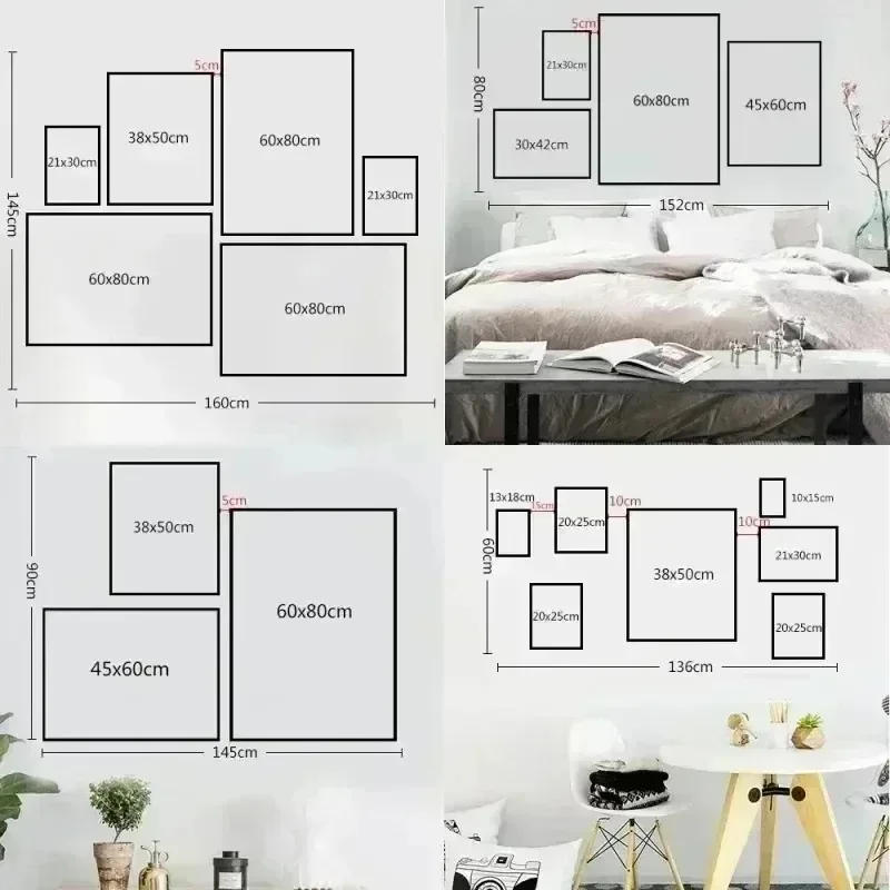 Description Picture 2 of itemHubble Space Telescope Poster Cosmic Particle Poster Canvas Print Cosmic Galaxy Nebula PosteFor Living Room Art wall Home Decor