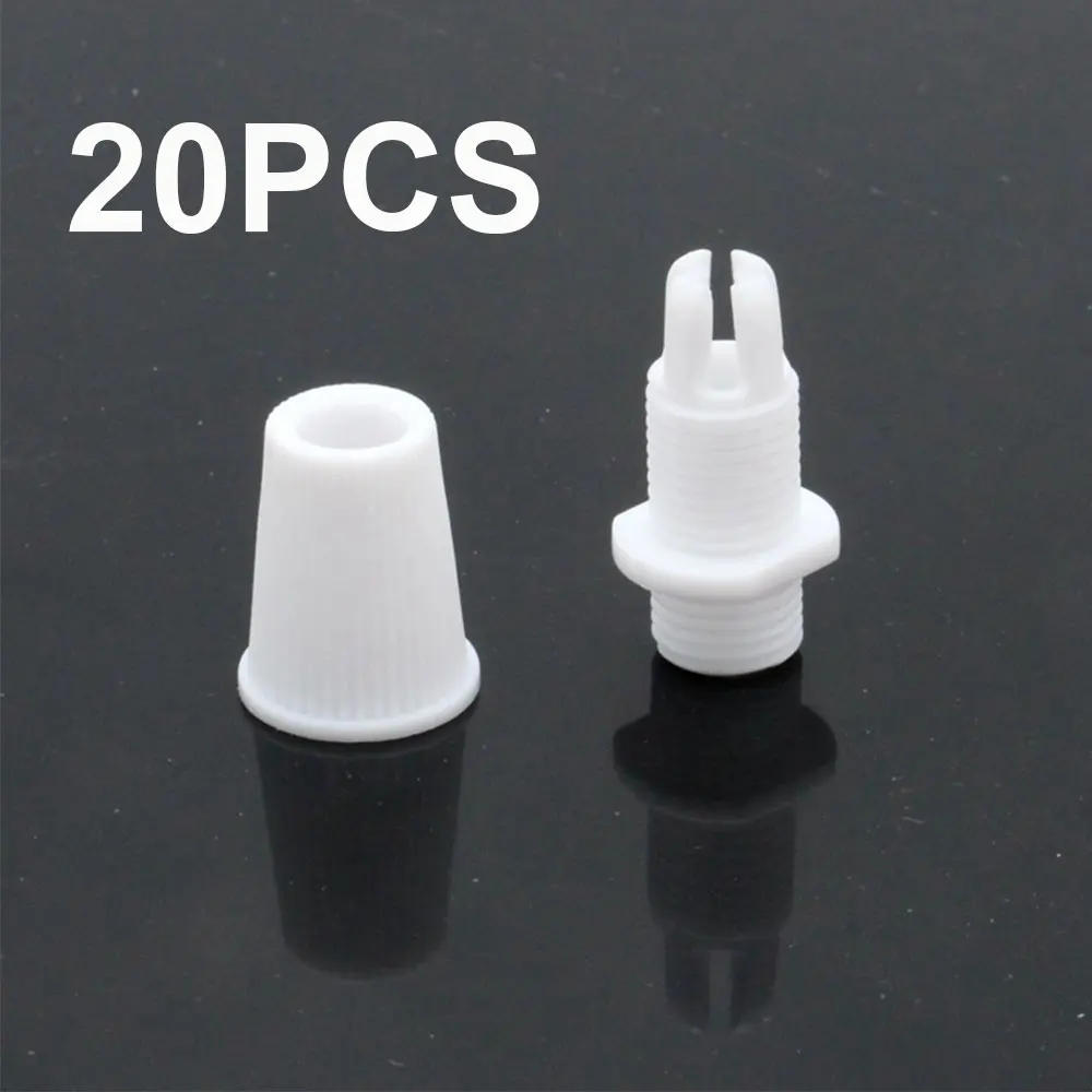 Description Picture 3 of item50PCS Fixed 007Wire Buckle Set Lamp Head Chandelier Chassis M10 Threaded Pipe Anti-pull Locking Cable Fixer Locking Buckle Black