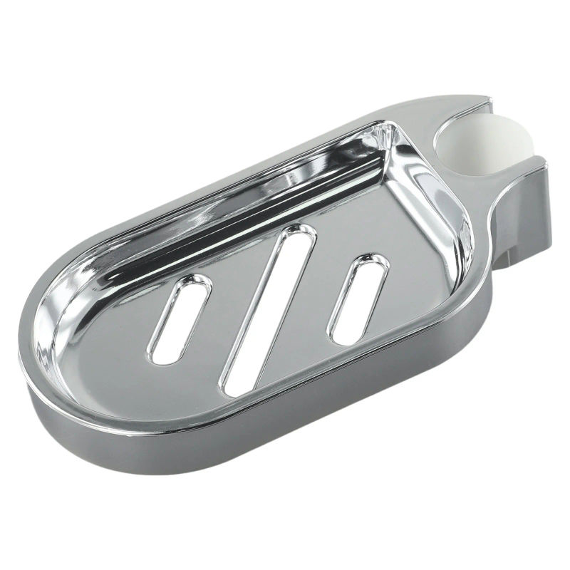 Description Picture 2 of itemSoap Rack No Drilling Wall Mounted Lifting Rain Shower Tray Soap Dishes Holder Sponge Dish Bathroom Accessories Organizer