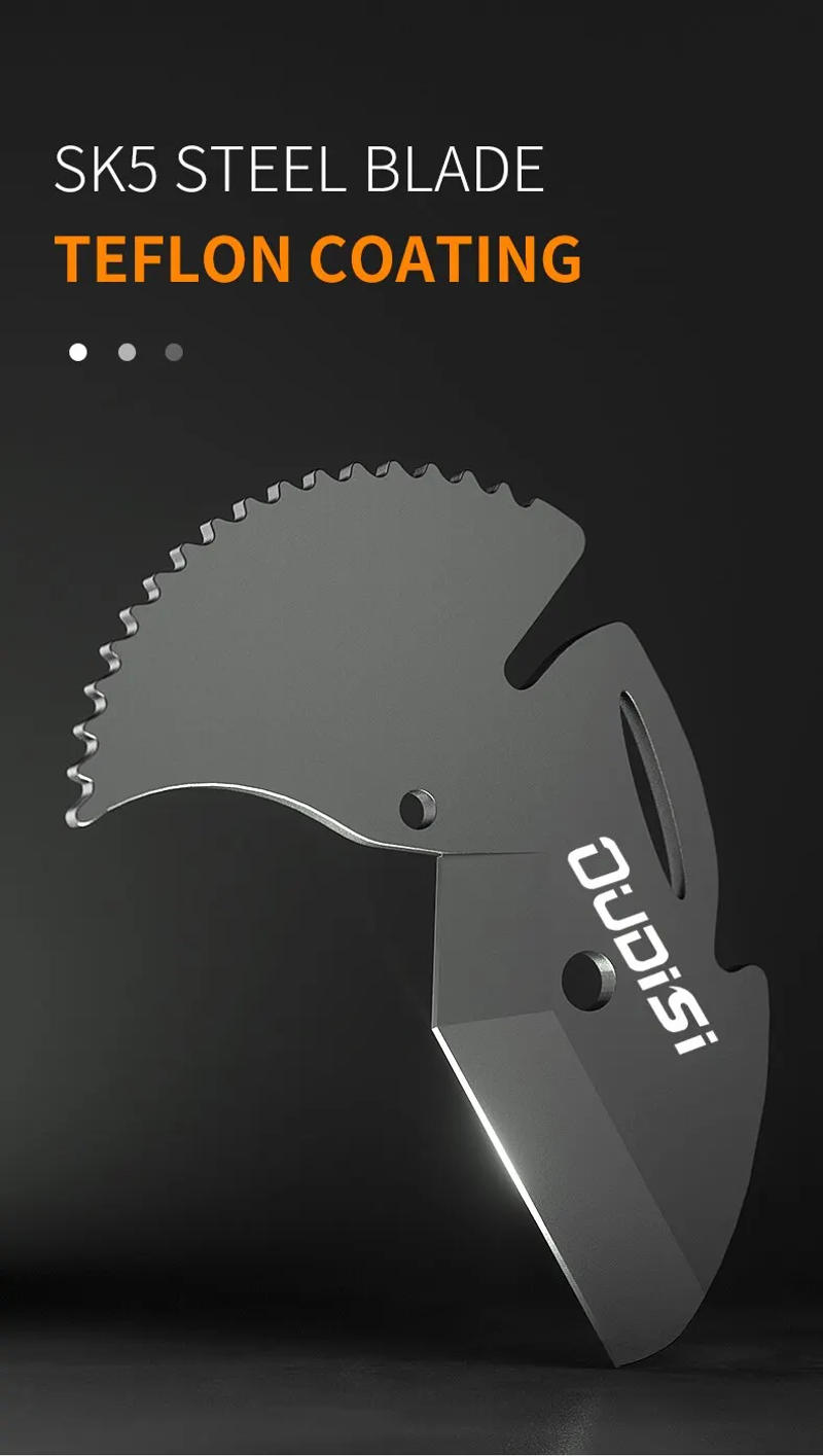 Description Picture 4 of itemPipe Cutter 42mm-75mm Aluminum Alloy Body Ratchet Scissors Tube Cutter PVC/PU/PP/PE Hose Cutting Hand Tools