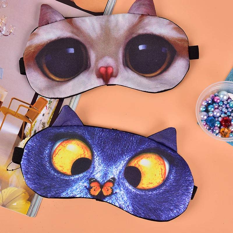 Description Picture 5 of itemEye Mask Eye Cover Natural Sleeping Eye Patch Cute Sleep Mask Women Men Eyepatch