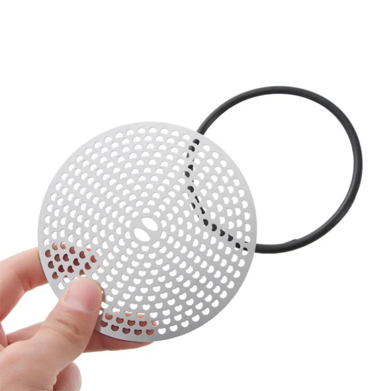 Description Picture 3 of itemSink Strainer Bathroom Shower Drain Protector Cover Colander Kitchen Sink Mesh Strainer Filter Hair Catcher Stainless Steel