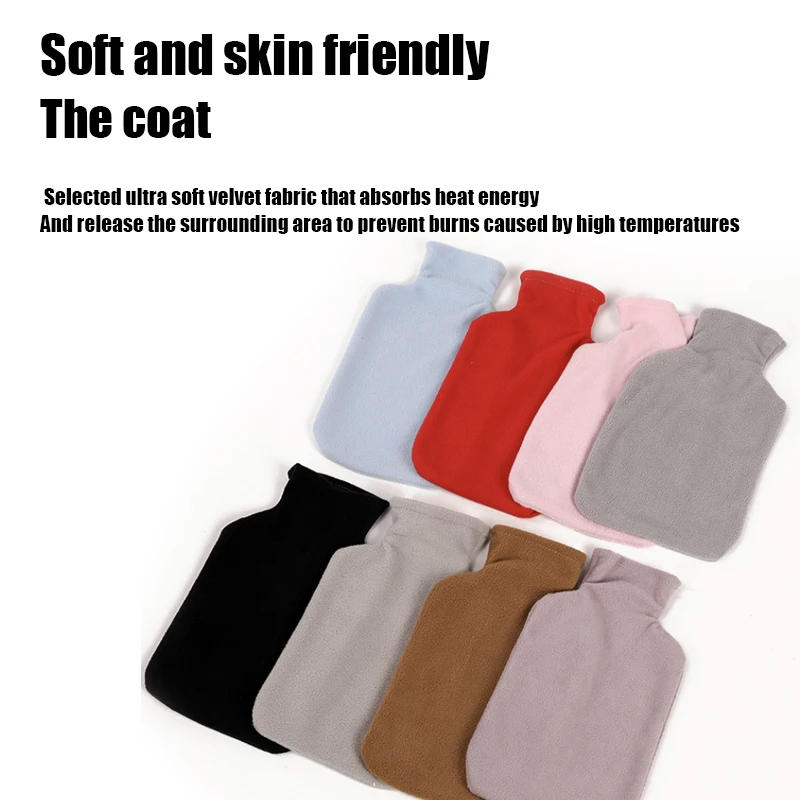 Description Picture 6 of itemCute Animal Hot Water Bottle Belt Women Portable Hand Warmer 1000ml Hot Water Bag Bottles For Girls Heater Home Warming Product