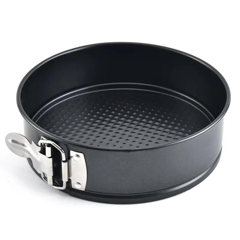 Description Picture 5 of item4/7/9/10 Inch Non-Stick Removable Bottom Cake pan set Bake Mould with Lock Divice Bakeware Cake Molds Baking Accessories