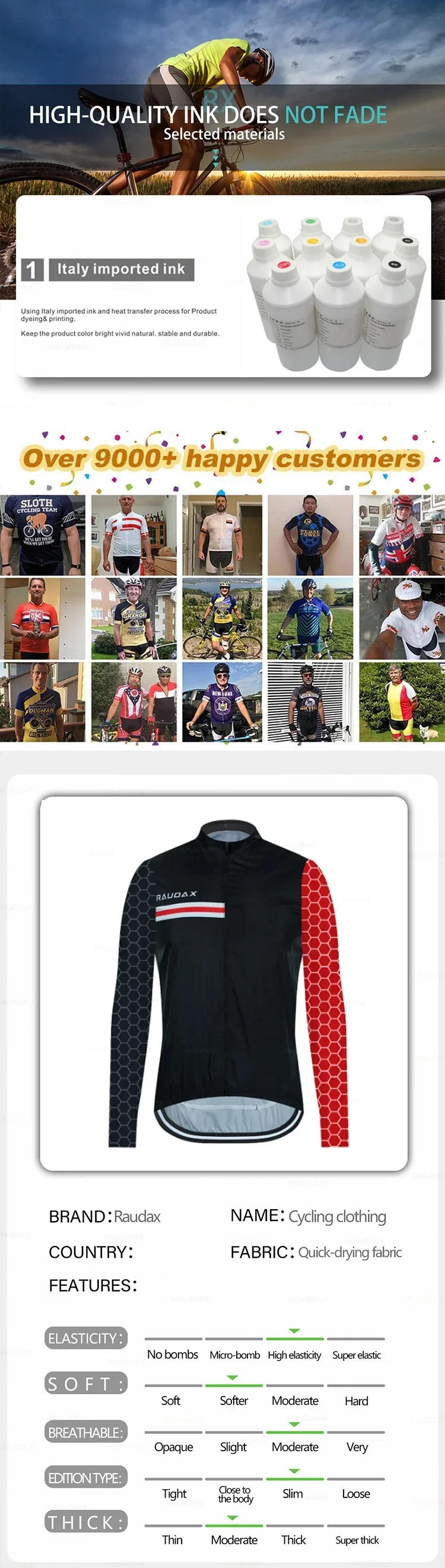 Description Picture 4 of item2025 Windproof  Cycling Summer Sleeveless Cycling Vest Bicycle Wear Clothes Maillot MTB Road Bike Tops Windproof Ropa Ciclismo