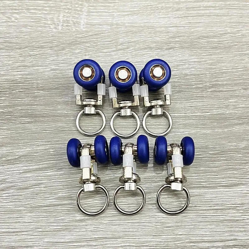 Description Picture 6 of item20PCS stainless steel curtain track pulley curtain track alloy bearing roller window decoration hardware accessories