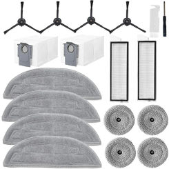 Accessories For Roborock S8 Maxv Ultra,S8 Max Ultra Robot Vacuum Cleaner Spare Part,Cloth,Dust Bags,Side Brushes,Filters