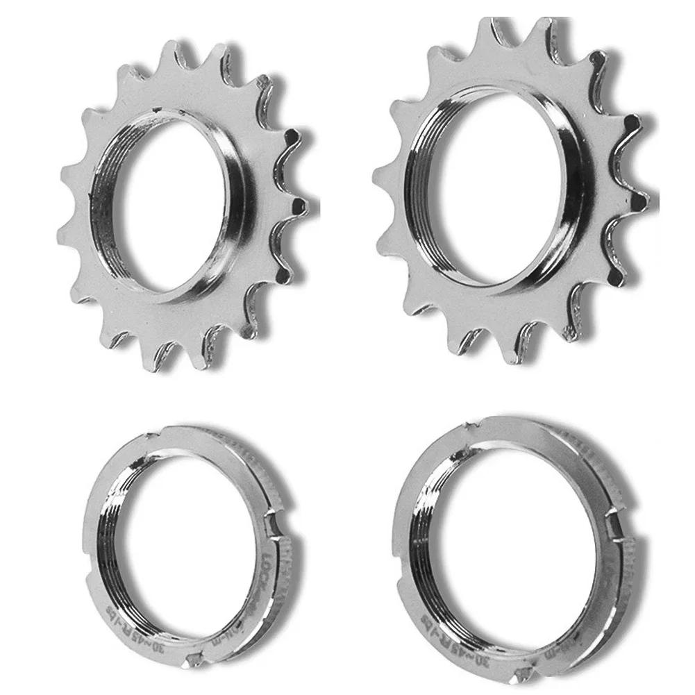Description Picture 4 of item13T/14T/15T/16T/17/18T Fixed Gear Bicycle Wheel Cogs Sprocket with Lock Ring Cycling Accessories for Fixed Track Bike Hub