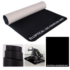 Ellipse Leg Exerciser Machine Mat Under Desk Elliptical Mat Enhance Stability Stepper Floor Mat for Exercise Equipment