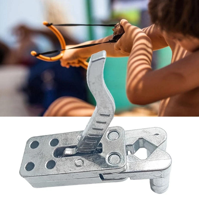 Description Picture 3 of itemAlloy Slingshots Release Device Catapult Triggers Wristband Shoot Bow Accessories Slingshots Release Device Replacements