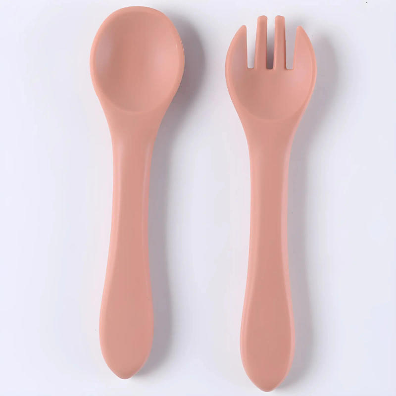 Description Picture 4 of itemChildren's tableware complementary soft spoon baby spoon baby silicone soft spoon feeding water small spoon