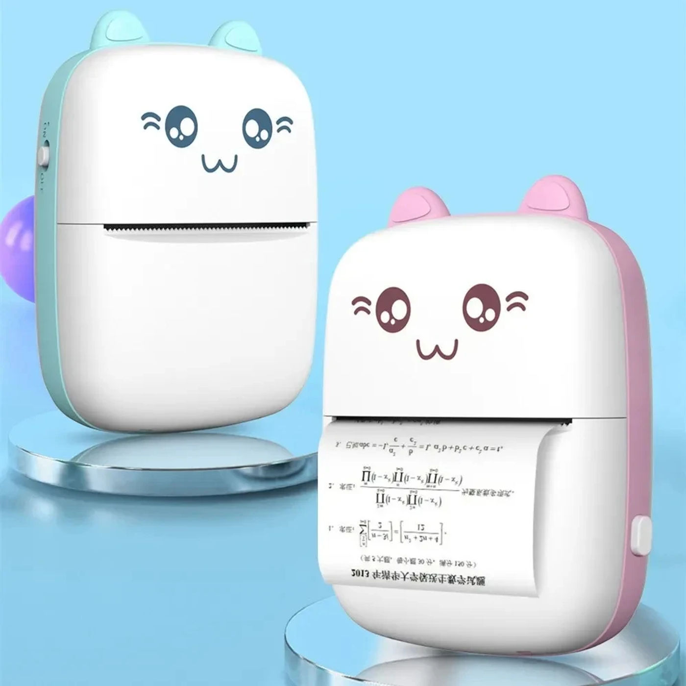 Description Picture 4 of itemMini printer 57mm thermal paper color children's photo paper self-adhesive sticker for mini printer printing replacement parts