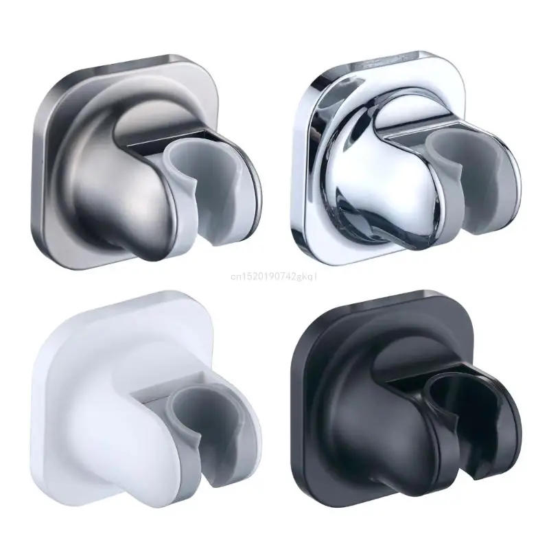 Description Picture 2 of itemAdjustable Shower Head Holder with Strong Adhesive Not Drill Installation Shower Head Brackets for Bathroom Showers