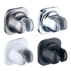 Adjustable Shower Head Holder with Strong Adhesive Not Drill Installation Shower Head Brackets for Bathroom Showers