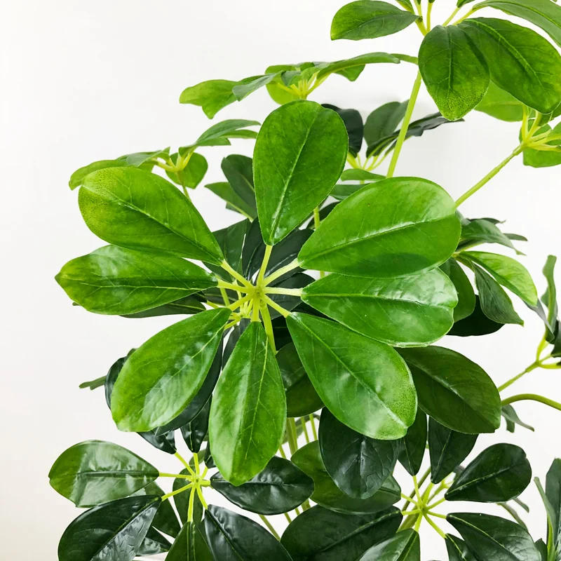 Description Picture 3 of item75cm 24 Heads Large Artificial Tropical Plants Monstera Leaves Plastic Jungle Foliage Fake Palm Tree for Home Garden Decoration