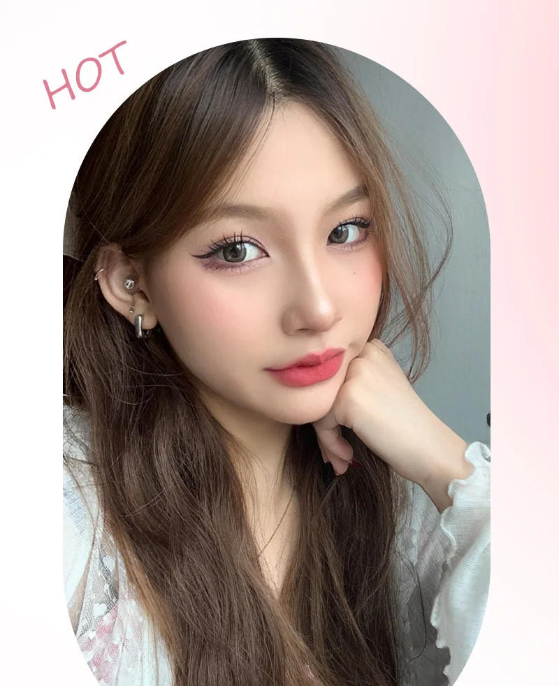 Description Picture 5 of itemAir Lip Glaze Matte Air Cushion Lip Cream Lip Powder Cream Female Vegan White Autumn and Winter Brick Red Lip Cosmetics Makeup