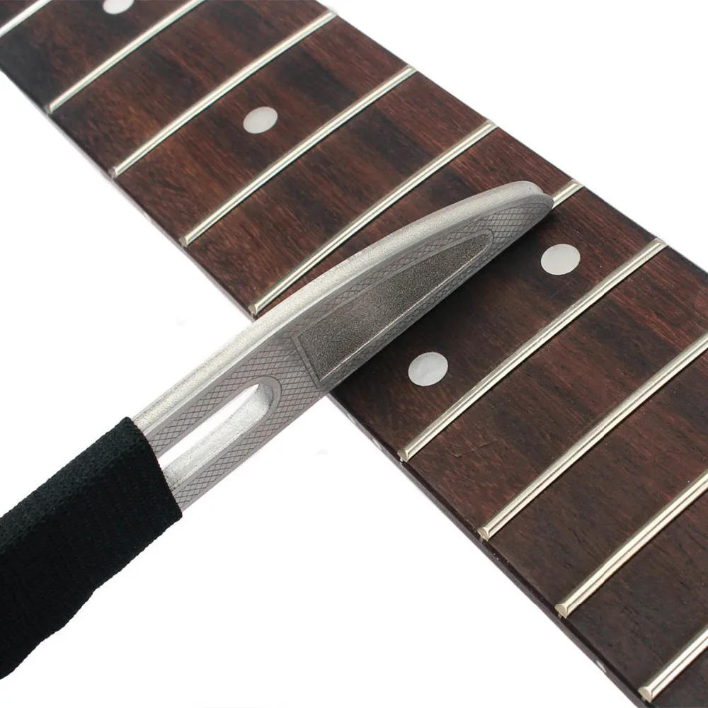 Description Picture 2 of itemGuitar Professional Luthier Tool Stainless Steel File for Guitar Frets with Diamond Abrasives for Bass Ukulele