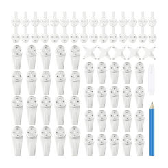 HOT Invisible Nail Wall Screw Hooks Concrete Hanging Hook Wall Mount Non-Mark Picture Frame Photo Hook Fasteners