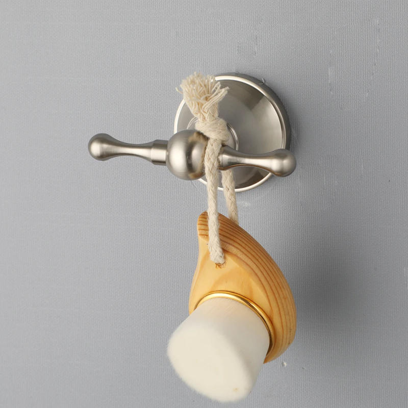 Description Picture 2 of itemJIENI Bathroom Accessories Sets Wall Mounted Hook Towel Bar Tissue Holder Antique Brass Tissue Basket