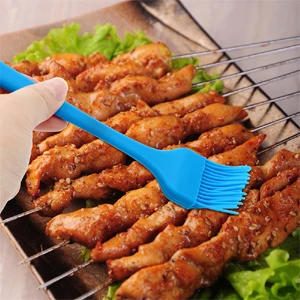 Description Picture 3 of item5/3/2/1pcs Silicone Kitchen Brush Basting Pastry Brush Cooking OilBrush for Sauce Butter Marinades Food Brushes BBQ Grill Baster