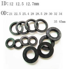 1 2 3PC 12X28X5 12X28.5X5 12X30X8 12X32X5.5 12X34X7 12.7X25.4X4.83MM NBR Shaft Skeleton Oil Seal TC Nitrile Rubber Ring Gasket