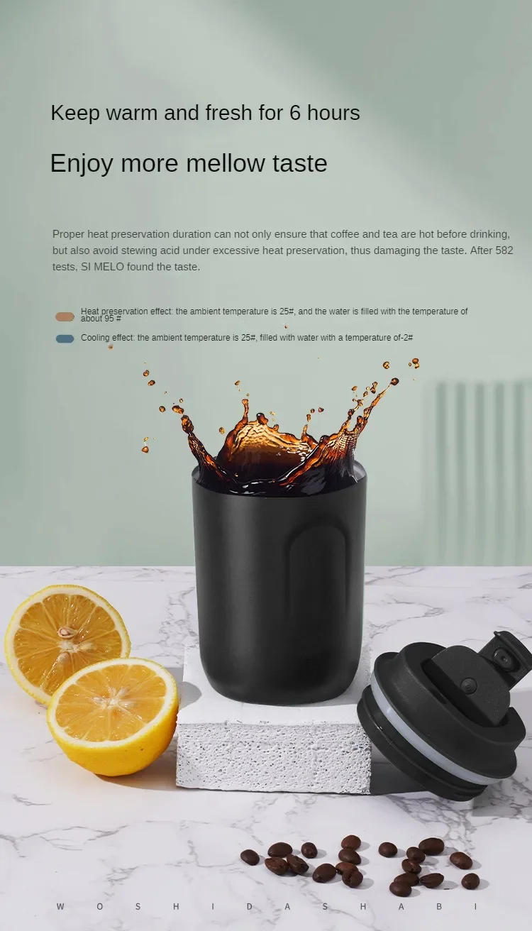 Description Picture 6 of itemMini Thermos Bottle Coffee Mug Stainless Steel Cup Thermal Leakproof Vacuum Flask Double Wall Tumbler Insulated Travle Drinkware