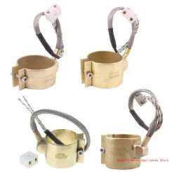 40X40/42X40/50X30/50X40mm Electric Copper-Barrel Brass Band Heater for Extruder 95AC