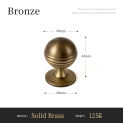 Bronze Cabinet Pulls Brass Creative Personality Nordic Style Kitchen Drawer Pulls Wardrobe Hardware Cabinet Knobs and Handles