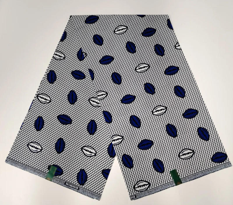 Description Picture 3 of itemNew Designs Ankara Fabric 100% Cotton Tissu Pagne Africaine Pagne Wax Africain Ankara Wax Print Supplier 6 Yards