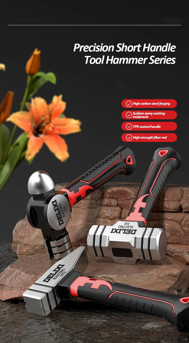 Description Picture 4 of itemDELIXI ECECTRIC Multifunctional Mini Claw Hammer, Anti Slip And Shockproof Hammer, Professional,Magnetic Woodworking Manual Tool