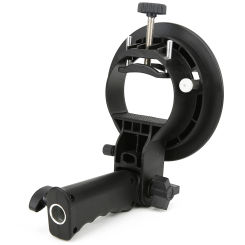 Handheld Grip S-Type Bracket for Bowens Mount Flashlight Support Stand Suitable for Softbox Reflector Studio Flash Accessories