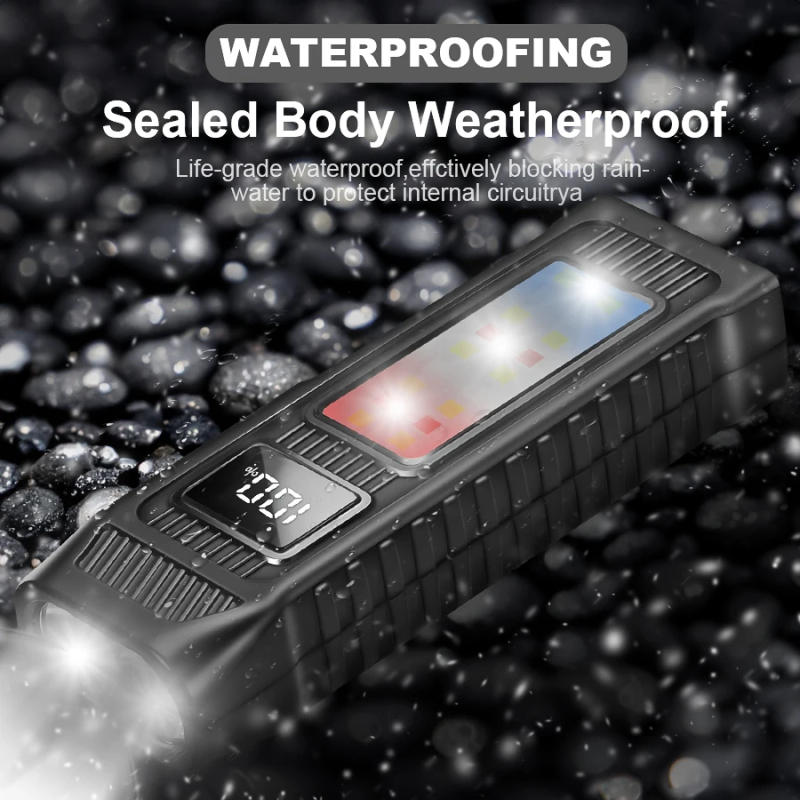 Description Picture 6 of itemMini Powerful LED COB Flashlight 1500LM Camping Working Torch with Tail Magnet Clip 8 Modes Outdoor Emergency Lighting Lantern