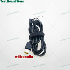 1Pcs laptop repair cable, small square mouth power cord, charging cable, soldering cable for Lenovo ultrabooks