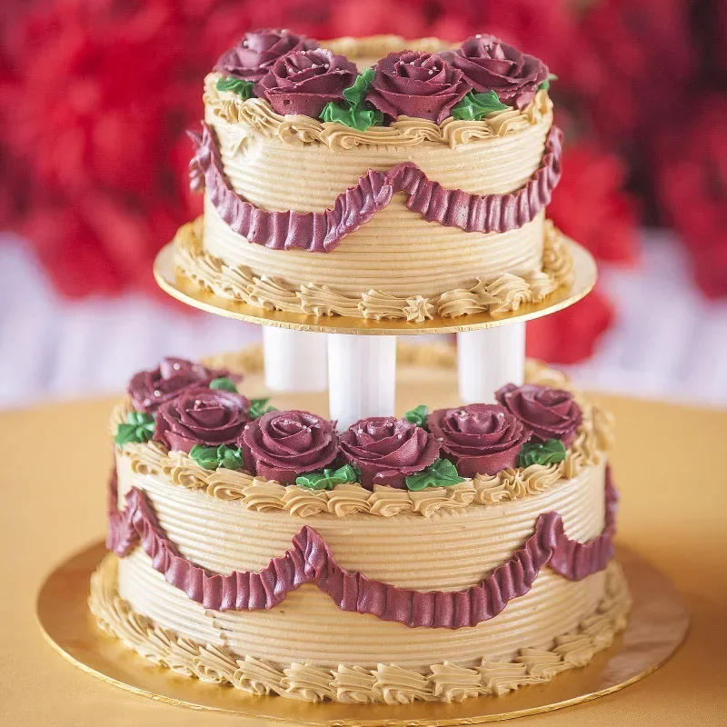 Description Picture 2 of item10/16/22/26cm Golden Round Cake Board Circle Cardboard Base for Cake Decorating Supplies Party Cupcake Dessert Tray Cake Tools