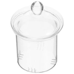 Tea Strainer Infuser Glass Filterloose Colanders Strainers Teapot Leafsteeper Pot Lids Clear Filters Accessories Replacement
