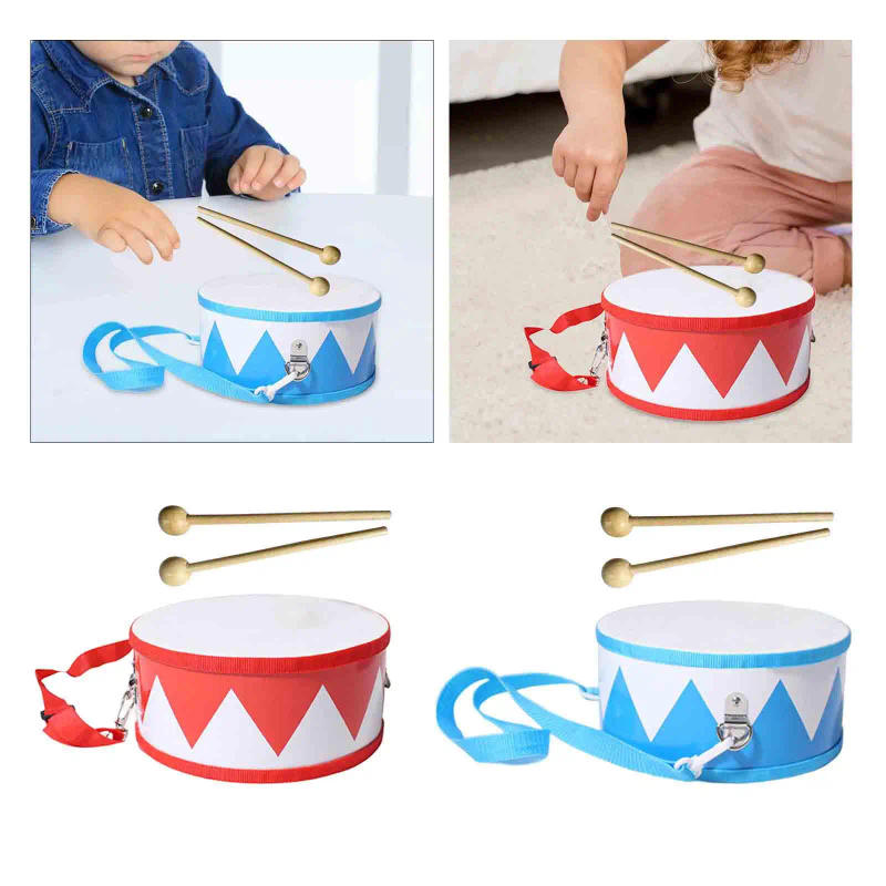 Description Picture 5 of itemDouble sided hand drum activities, percussion blocks for practicing