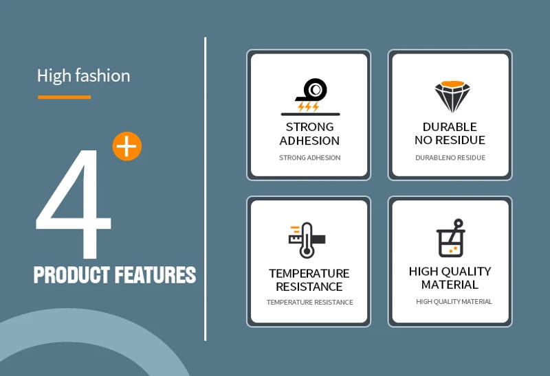 Description Picture 2 of itemHigh Temperature Heat BGA Tape Thermal Insulation Tape Polyimide Adhesive Insulating adhesive Tape 3D printing Board protection