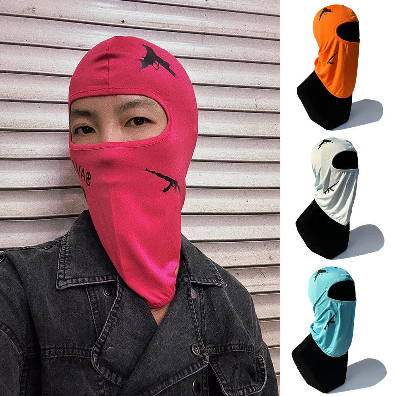 Description Picture 2 of itemMultifunction Outdoor Sports Hiking Balaclava, AK CS Tactics Caps, Face Neck Warmer for Men and Women