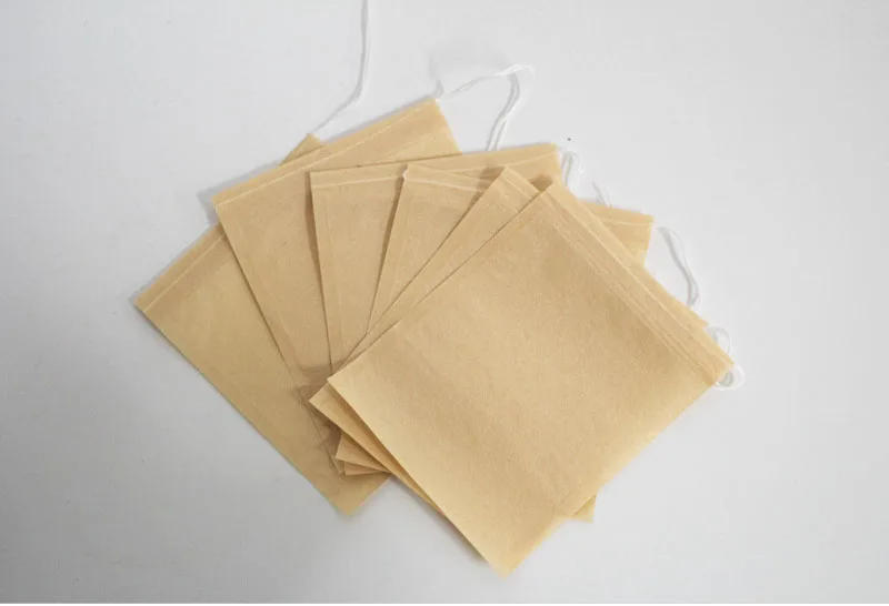 Description Picture 2 of itemDisposable Tea Filter Bags for Loose Tea and Coffee,Wood Pulp Unableached Empty Tea Infuser Sachets with Drawstring,100 Pack