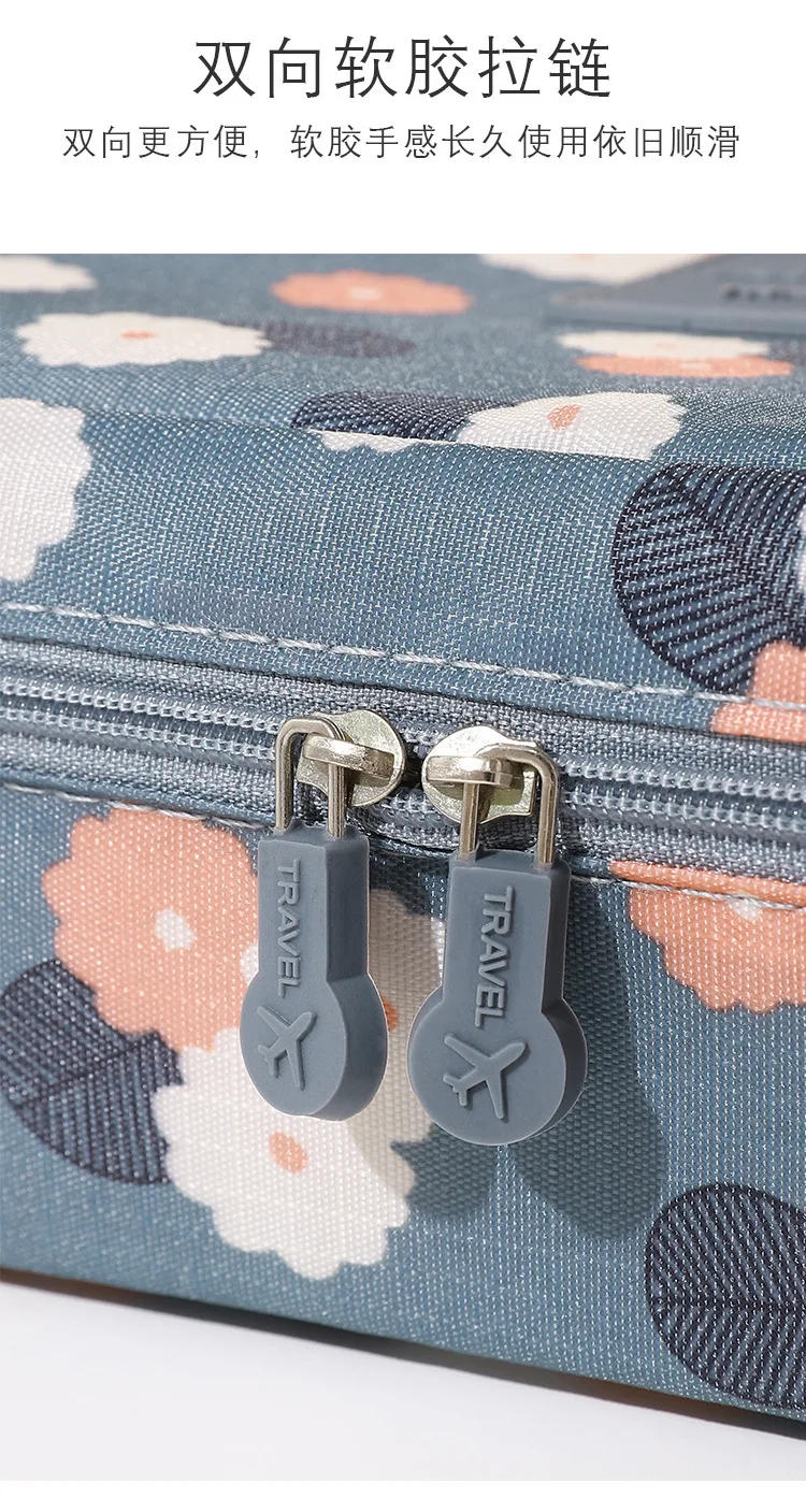 Description Picture 6 of itemPortable Needlework Storage Bag Mesh Divider Pouch Yarn Knitting Tools Organizer Cases Storage DIY Apparel Travel Wash Bag